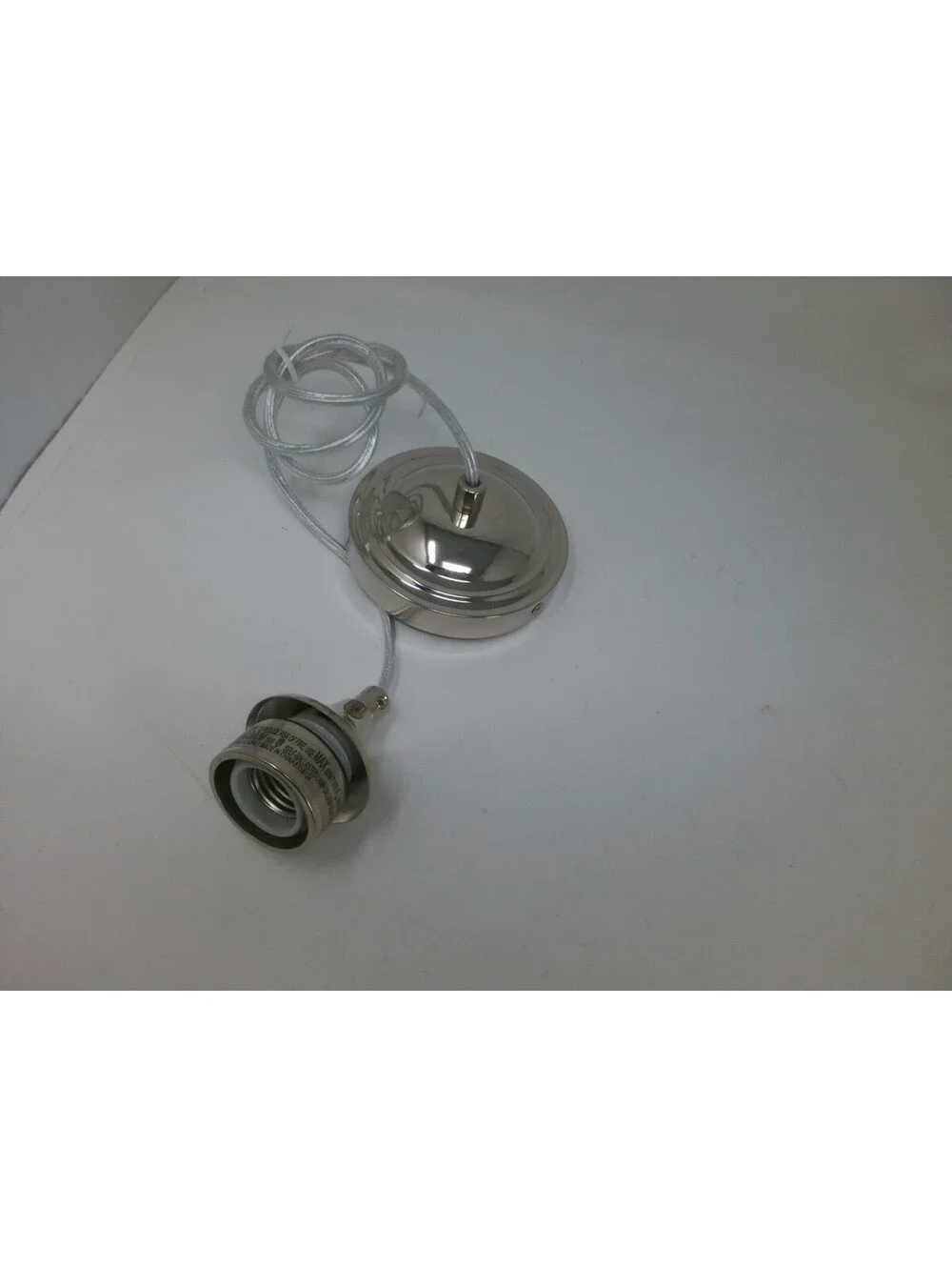 indoor Pendant Lamp Fixture with Stainless Steel Finish